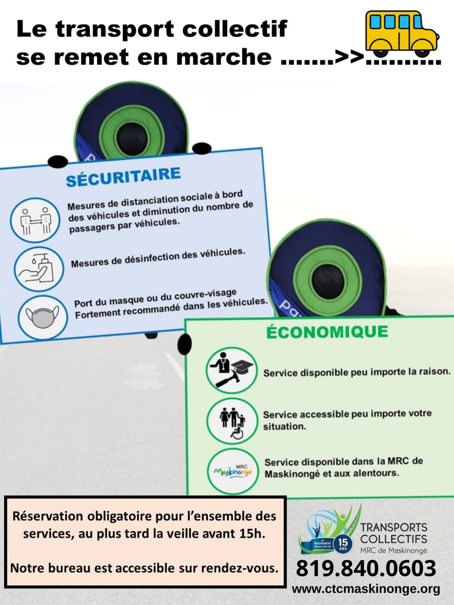 Transport Collectif Municipalité de SainteAngèledePrémont Transport Collectif Municipalité de SainteAngèledePrémont